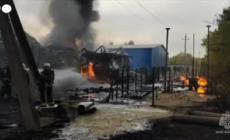 Russia, attacco ucraino su un deposito di carburanti