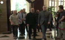 Beirut, il ministro degli Esteri iraniano  promette ii sostegno di Teheran a Hezbollah