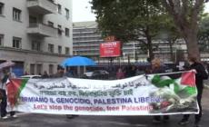 Roma, sit-in a piazzale Clodio per il manifestante arrestato negli scontri del 5 ottobre