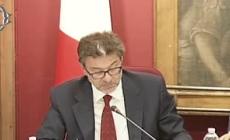 Giorgetti: "Revisione dei valori del catasto se usati bonus edilizi"