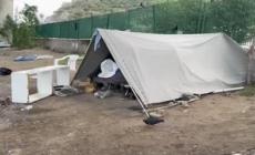 Ventimiglia, sgomberata la tendopoli di migranti sul greto Roya