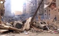 Libano, danni e macerie nella periferia sud di Beirut