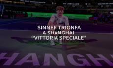Sinner trionfa a Shanghai: "Vittoria speciale"
