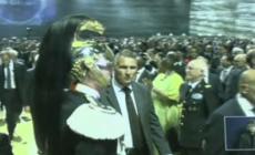 Il presidente Mattarella arriva all'International Astronautical Congress