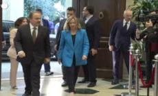 Libano, Meloni arriva al Parlamento