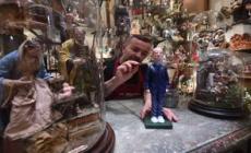Sammy Basso personaggio dell'anno sul presepe di Napoli
