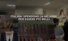 Gli italiani spendono 24 miliardi per essere piu' belli