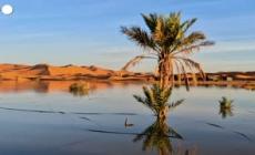 Marocco, Sahara: il lago Yasmina rinasce dopo le forti piogge