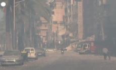 Libano, le macerie a Tiro dopo i bombardamenti israeliani