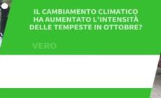 Ansa VERIFIED - Il cambiamento climatico ha aumentato l'intensita' delle tempeste in ottobre?