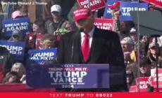 Usa2024, Trump: "Corro contro la macchina corrotta dei Dem"