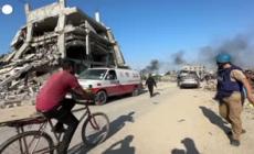 Gaza, civili in fuga da Beit Lahia dopo i nuovi raid israeliani