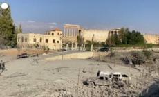 Libano, danni e macerie intorno alle rovine romane di Baalbek