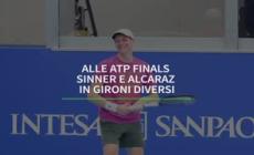 Alle Atp Finals Sinner e Alcaraz in gironi diversi