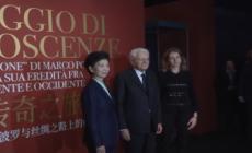 Il presidente Mattarella visita la mostra su Marco Polo a Pechino