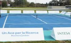 Sinner a Candiolo, "Un ace per la ricerca"