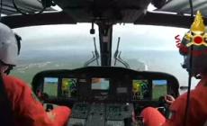 Maltempo in Sicilia, Vigili del fuoco in volo sopra le zone allagate