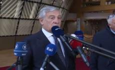 Ucraina, Tajani: "La nostra posizione sull'uso delle armi non cambia"
