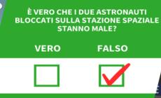 Ansa VERIFIED - E' vero che i due astronauti bloccati sulla Stazione spaziale stanno male?