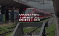 Sciopero treni: stop di 24 ore dalle 21 di oggi- video