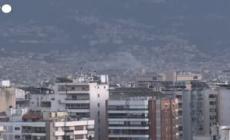 Libano, nuovo attacco israeliano a Beirut sud: colonne di fumo in cielo