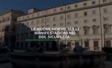 Le nuove norme sulle manifestazioni nel ddl sicurezza