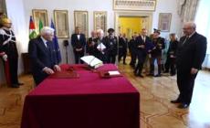 Foti ha prestato giuramento da ministro nelle mani di Mattarella