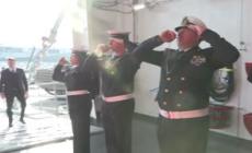 Livorno, Mattarella partecipa alla cerimonia della Marina militare