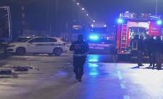 Milano, persona morta in un tir in fiamme