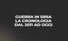 Guerra in Siria, la cronologia dal 2011 ad oggi