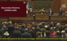 Ok del Senato alla fiducia, la manovra e' legge