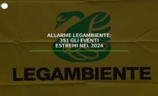 Allarme Legambiente: 351 gli eventi estremi nel 2024