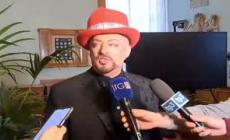 Boy George: "E' bello essere a Roma, adoro lavorare sempre. Non conosco Tony Effe ma amo la libertà d'espressione" - Video 