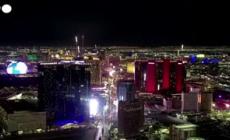 Capodanno, i fuochi d'artificio a Las Vegas