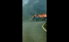 Assalto a un portavalori nel Foggiano con pala meccanica e armi da fuoco: il commando fugge con il bottino