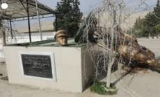 Siria, all'interno di una base abbandonata della Guardia Repubblicana