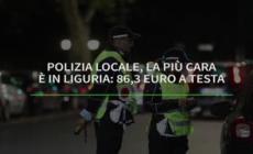 Polizia locale, la piu' cara e' in Liguria: 86,3 euro a testa