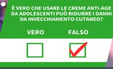 ANSA VERIFIED - E' vero che usare le creme anti-age fin da adolescenti puo' ridurre i danni da invecchiamento cutaneo?