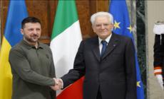 Mattarella riceve Zelensky: "Nostro sostegno per la sicurezza dell'intera Ue"