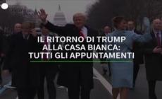 Il ritorno di Trump: tutti gli appuntamenti dal 18 al 21 gennaio