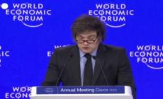 Milei a Davos: "Non sono solo, con me Trump, Musk, Meloni"
