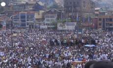 Congo, in migliaia in piazza a Bukavu per chiedere la pace