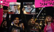Israele, manifestazione per il rilascio degli ostaggi rimanenti