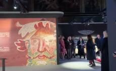 Roma, la regina Rania con Laura Mattarella ad una mostra