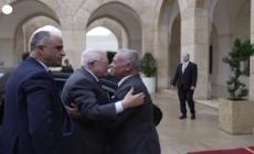 Il re di Giordania Abdallah incontra il presidente palestinese Abu Mazen