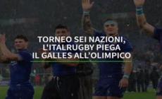 Torneo Sei Nazioni, l'Italrugby piega il Galles all'Olimpico