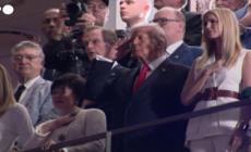 Donald Trump partecipa al Super Bowl a New Orleans