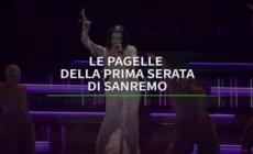 Le pagelle della prima serata di Sanremo 2025