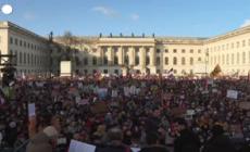 Germania, nuova manifestazione a Berlino contro l'estrema destra