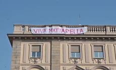 A Torino uno striscione "Viva Mattarella", ecco perche' e' stato esposto